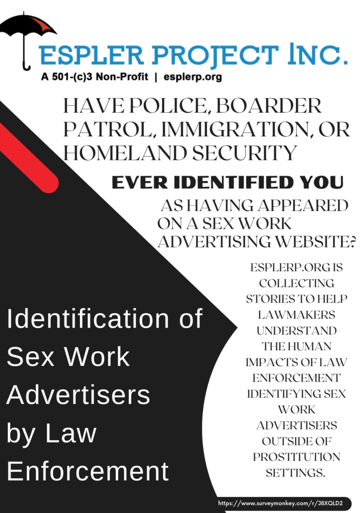 Identification Of Sex Work Advertisers By Law Enforcement Survey Sex Workers And Erotic 1074